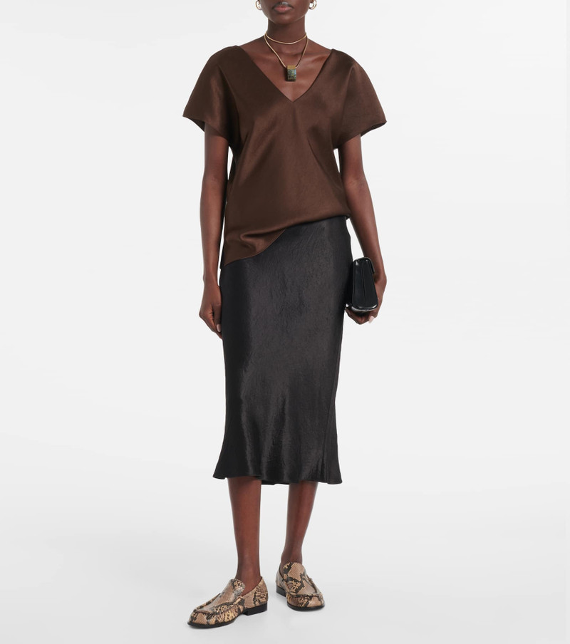 Vince Satin blouse outlook