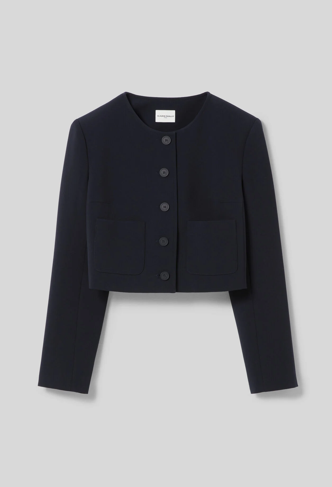 ROUND NECK JACKET - 1