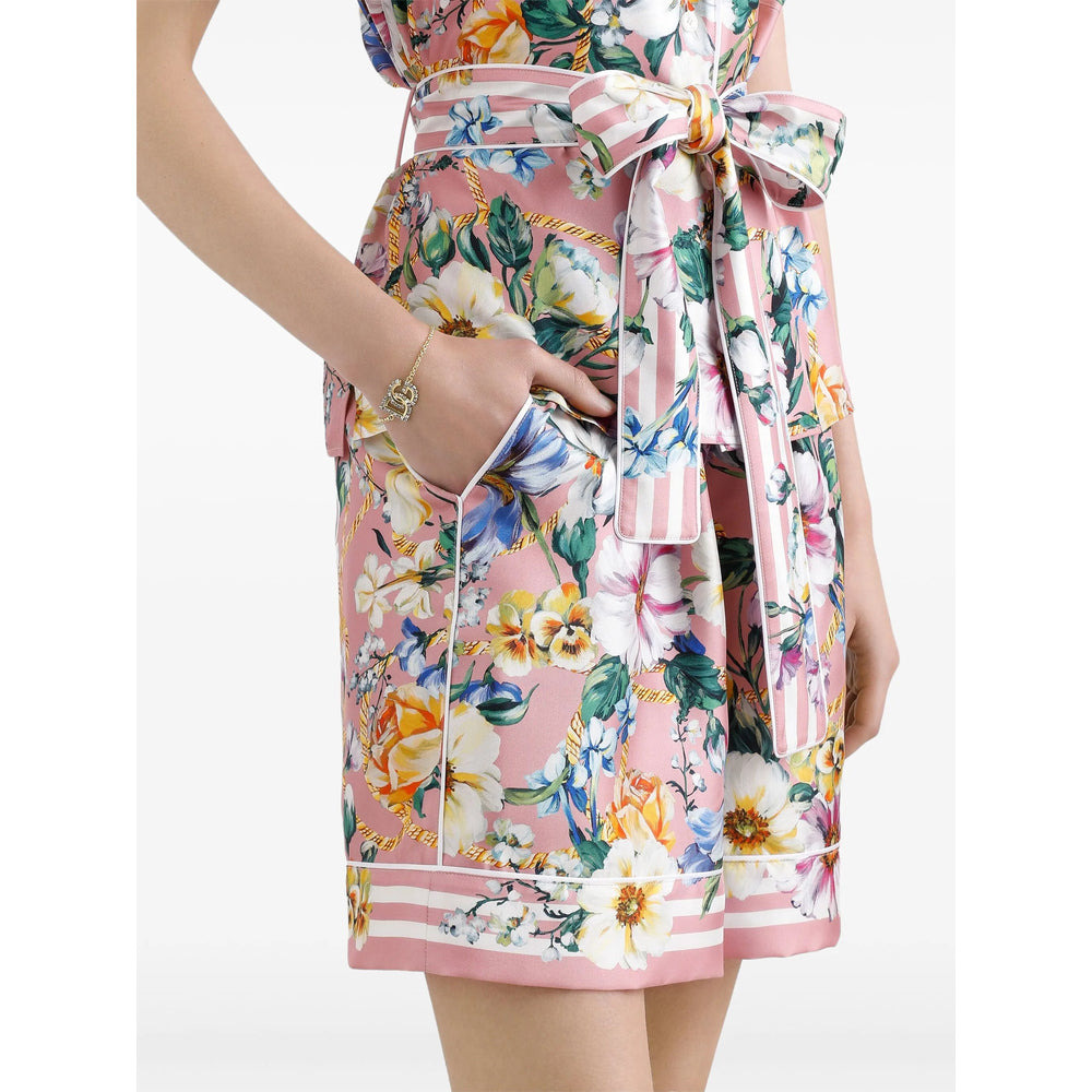 Dolce & Gabbana Pink Shorts - Knee-Length Shorts Women - 4