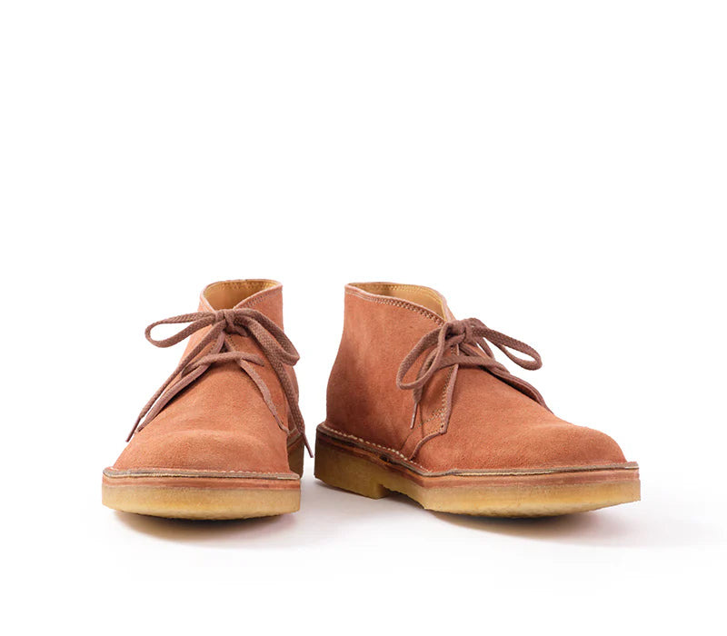 LK-019 Military Desert Boot Japanese Suede Tobacco - 2