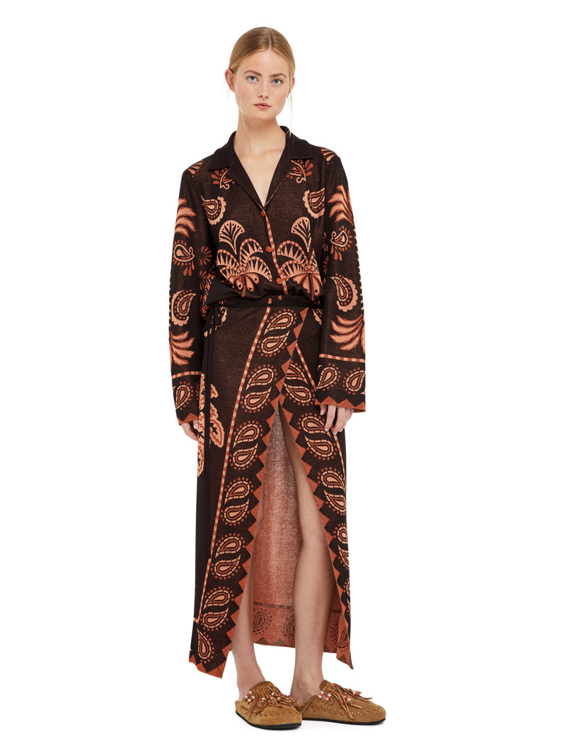 Alanui Wild Wonder Foulard Skirt outlook