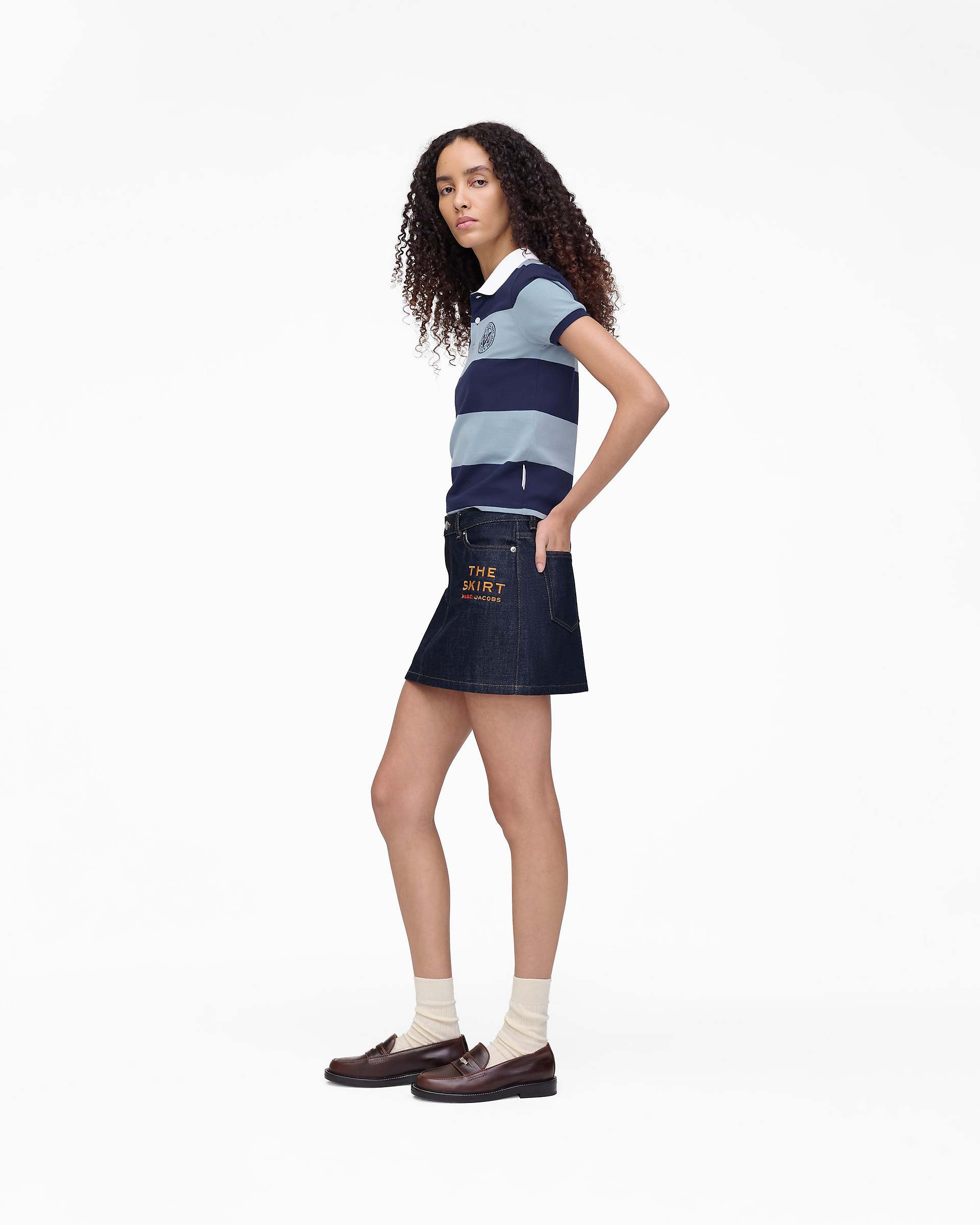 THE A.P.C. X MARC JACOBS SHRUNKEN POLO - 4