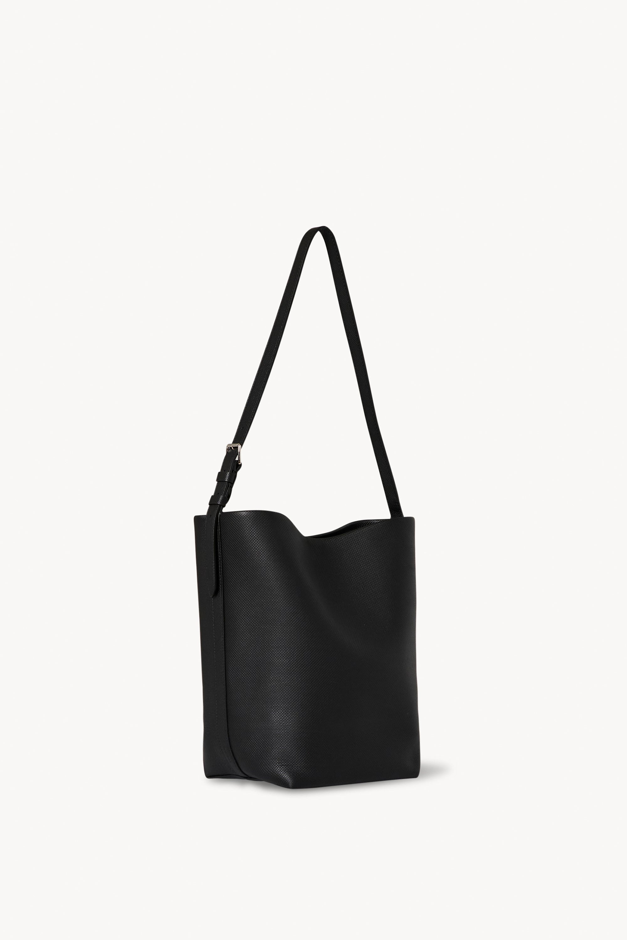 Medium N/S Shoulder Bag in Leather - 2