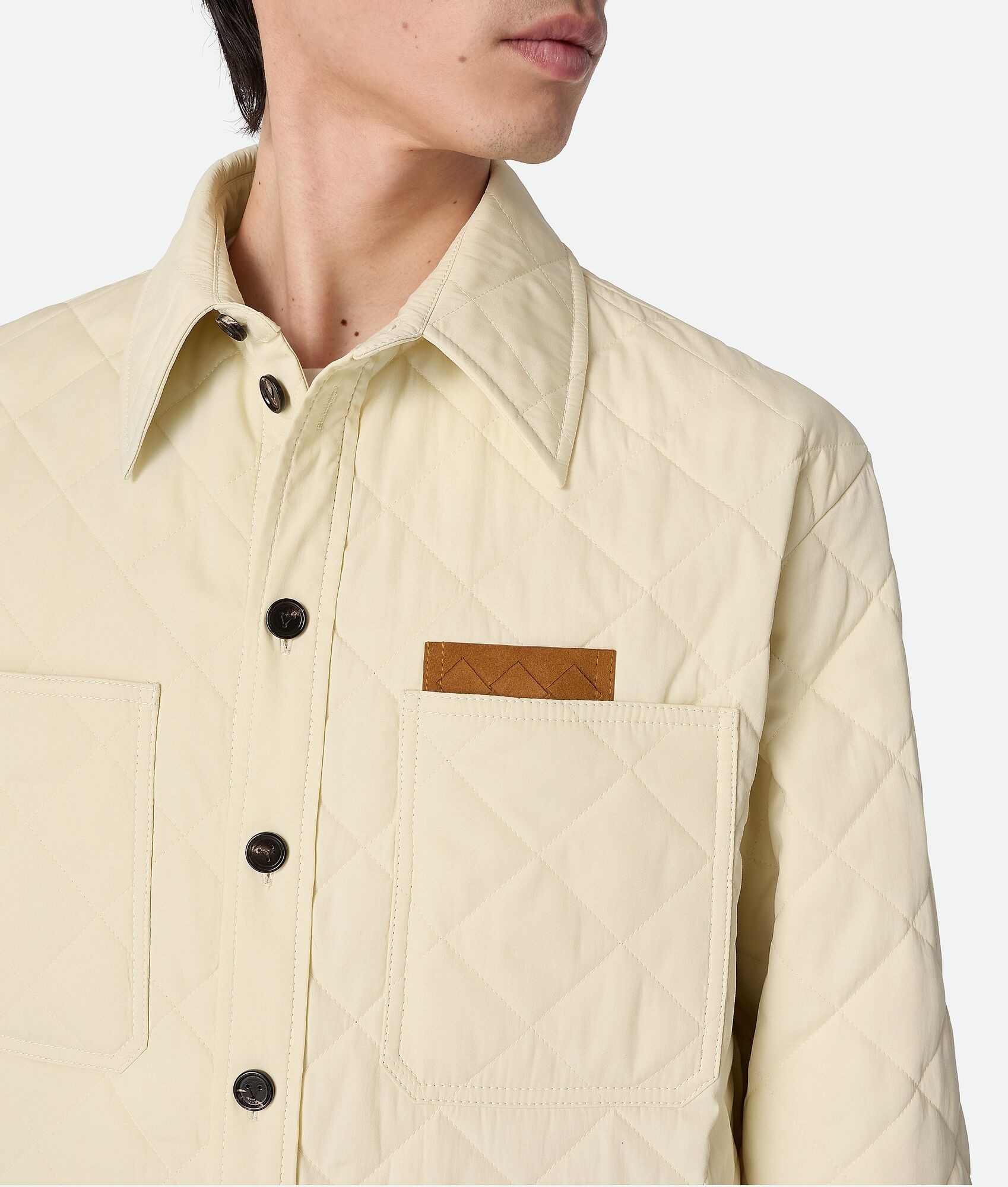 Quilted Cotton Overshirt - 4