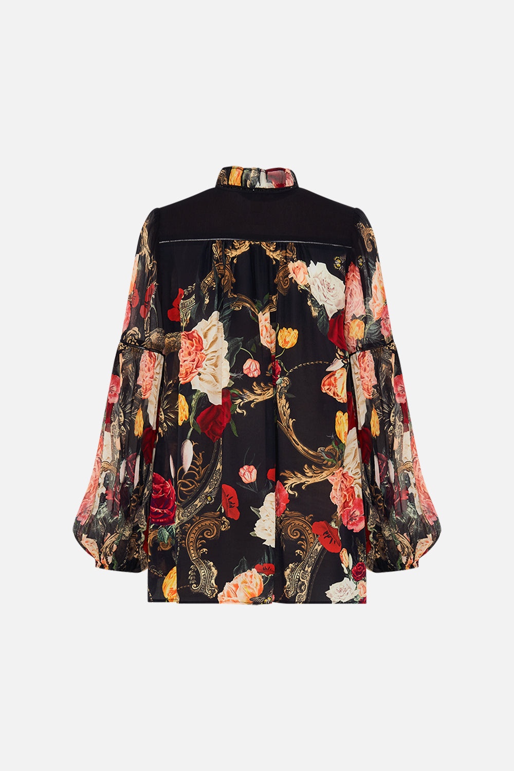 FRILL COLLARED BLOUSE - 7