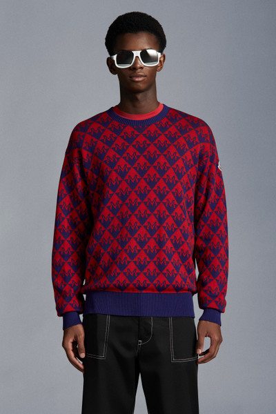 Moncler Monogram Jacquard Sweater outlook