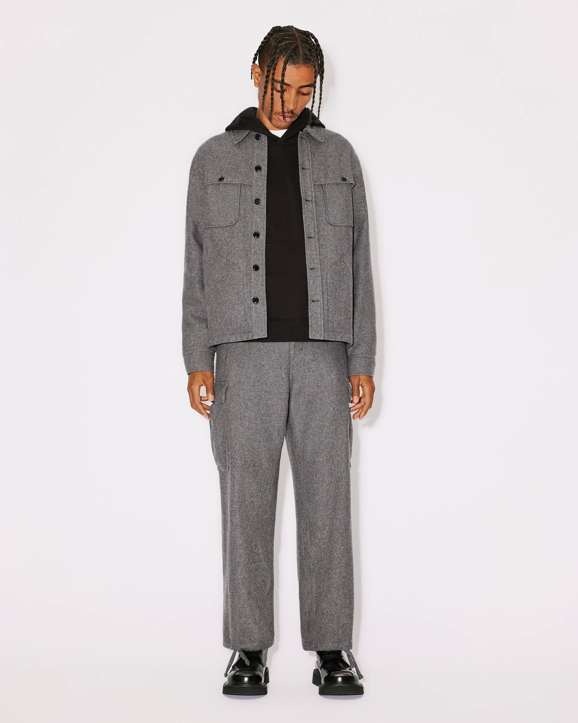 Wool overshirt - 3