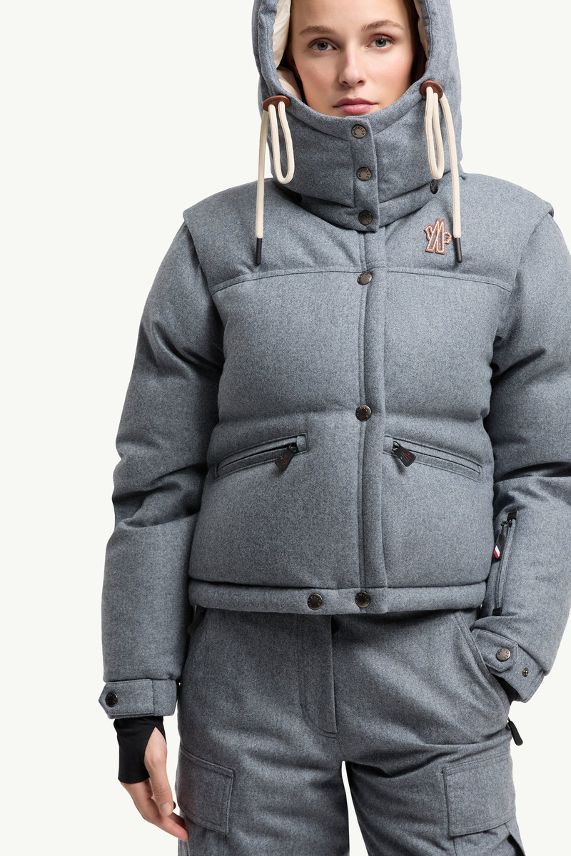 Yintab Hooded Wool Insulated Ski Jacket 7