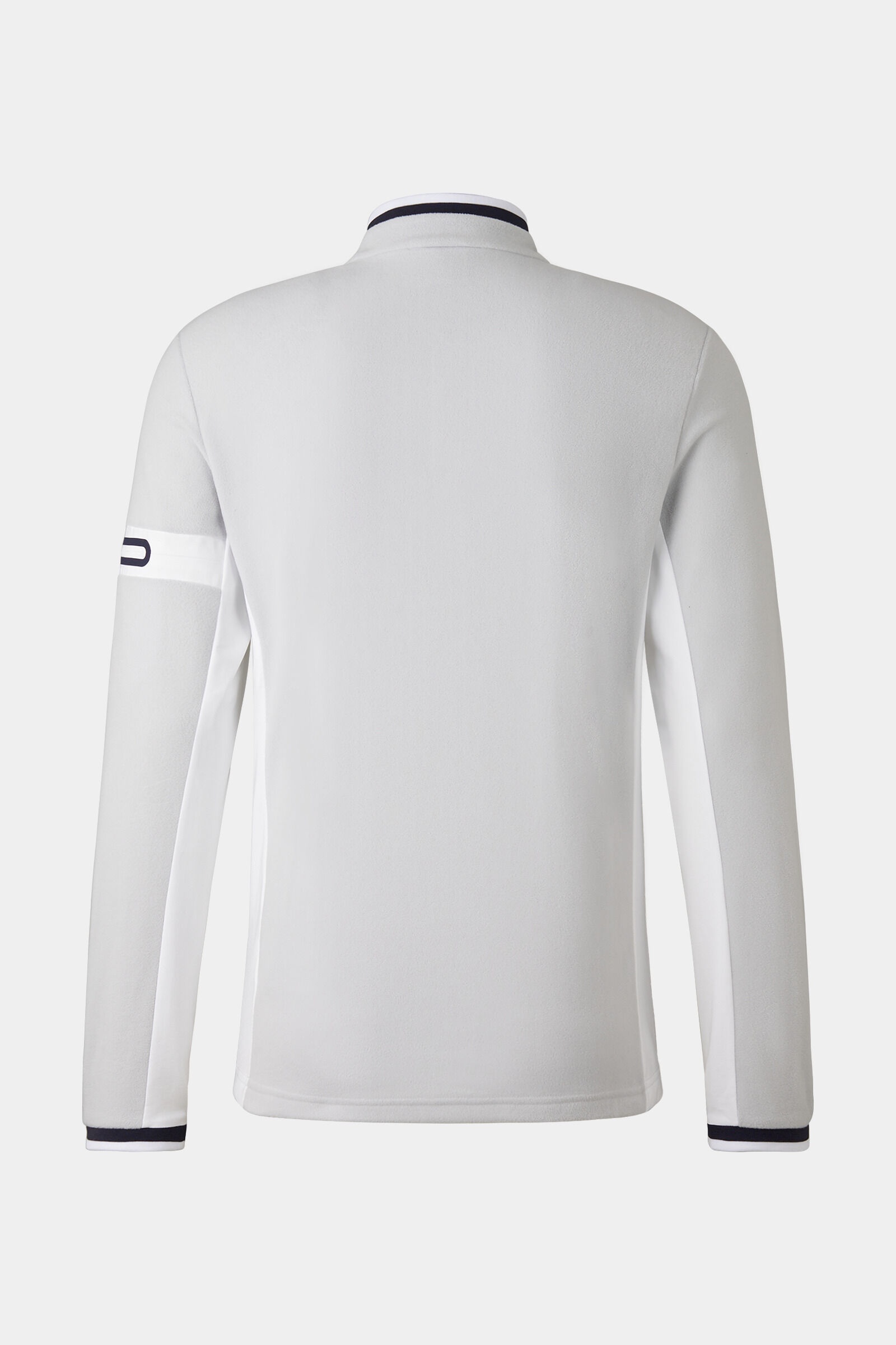 Gilbert Fleece longsleeve in Light gray/White - 2