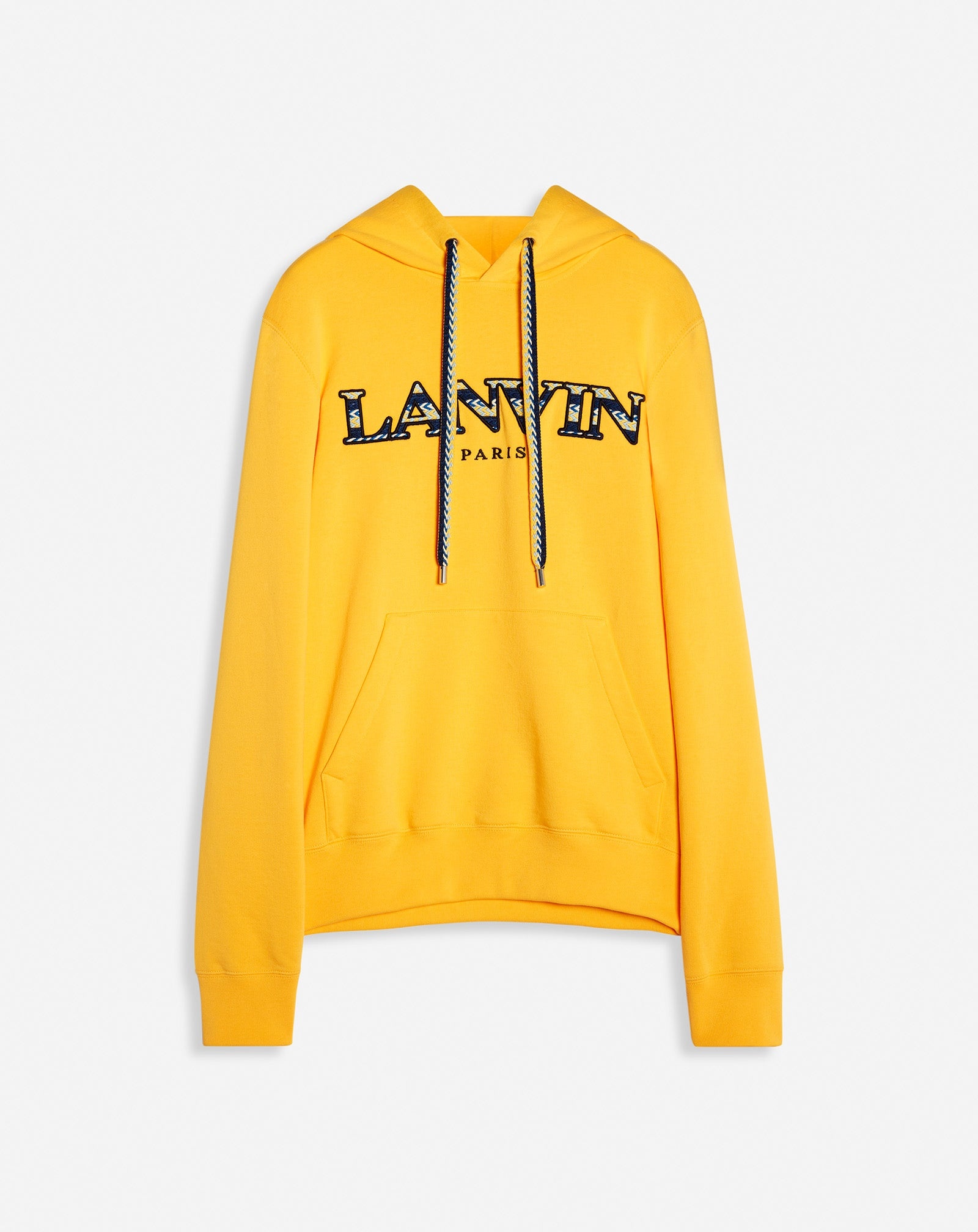 CURB EMBROIDERED HOODED SWEATER - 1