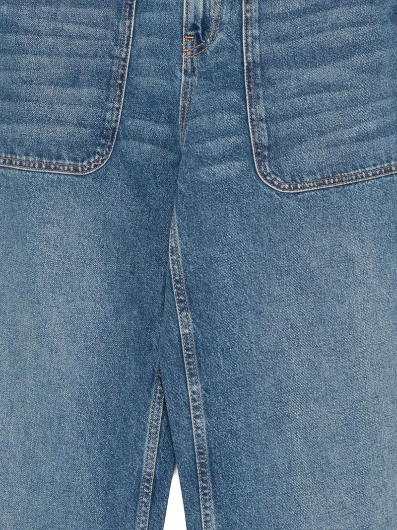 Zoel patch-pocket jeans 3