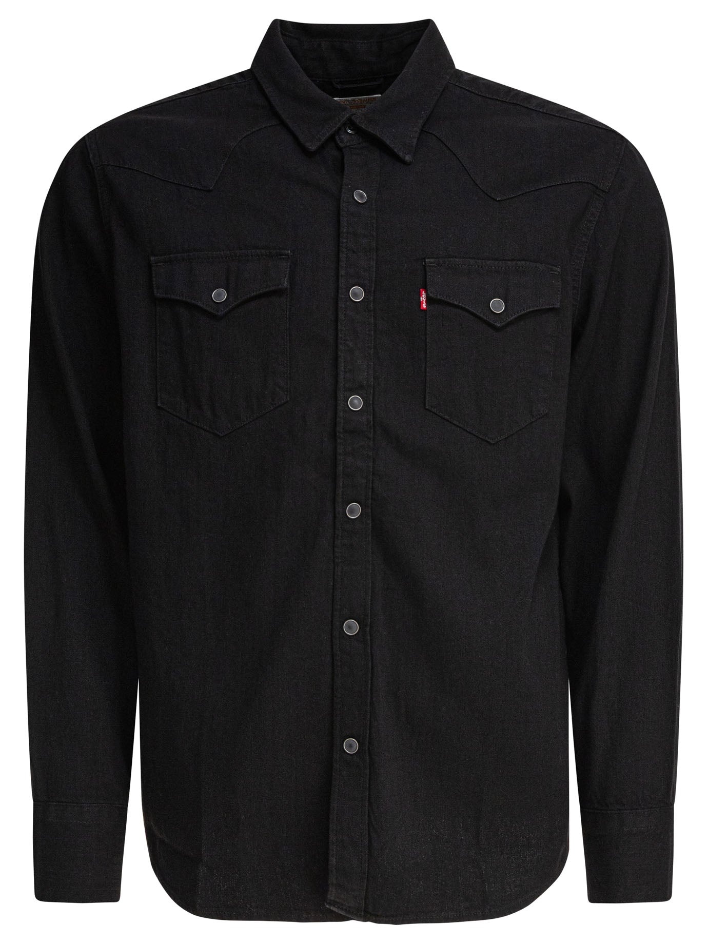 Levi's Barstow Western Standard - Marble Black Denim Rinse - 1