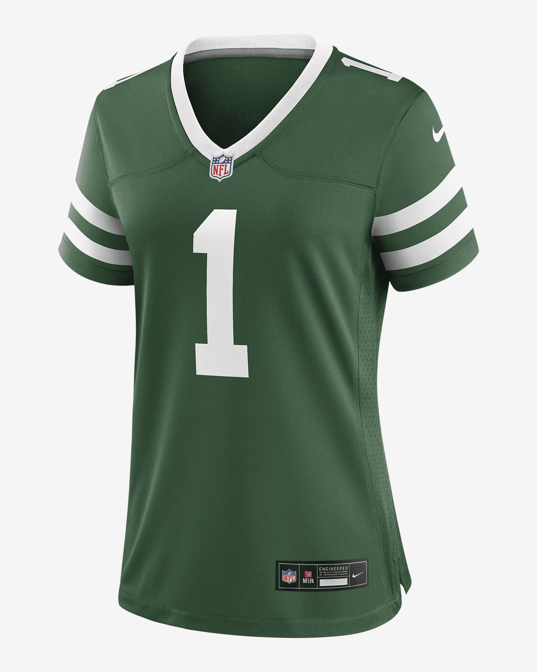 Sauce Gardner New York Jets Women's Nike NFL Game Football Jersey - 1