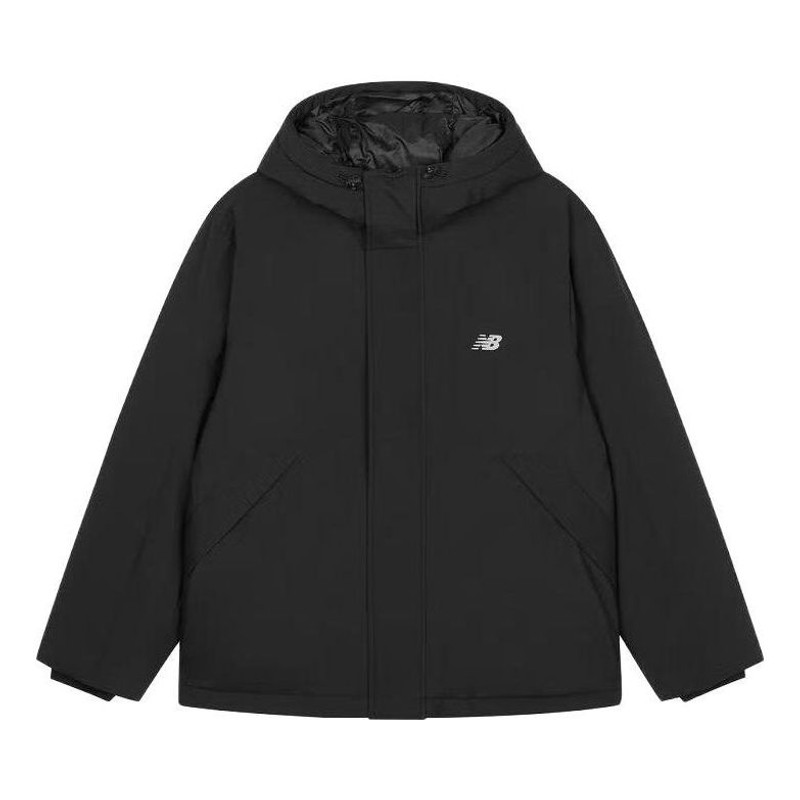 New Balance Winter Windproof Down Jacket 'Black' AMJ33322-BK - 1