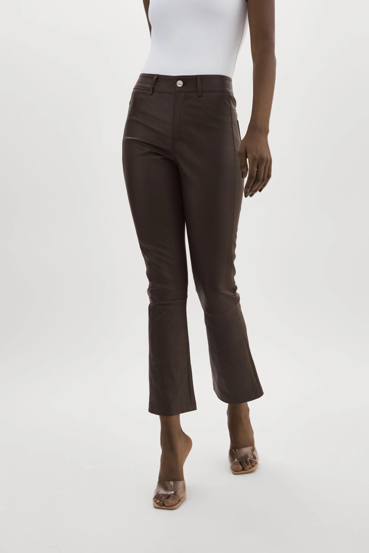 FARIS | Stretch Leather Pants - 1