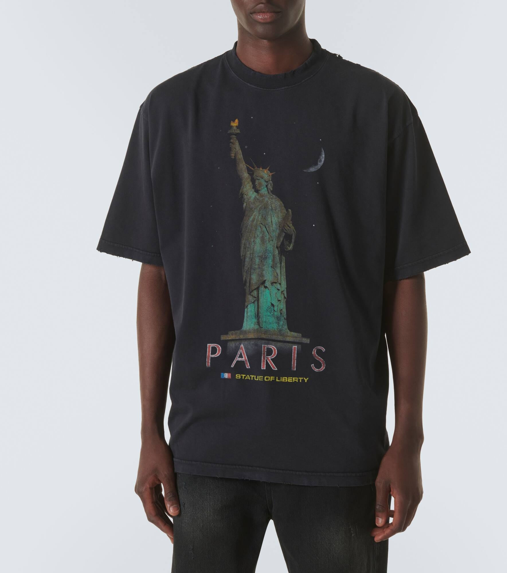 Paris Liberty cotton jersey T-shirt - 3