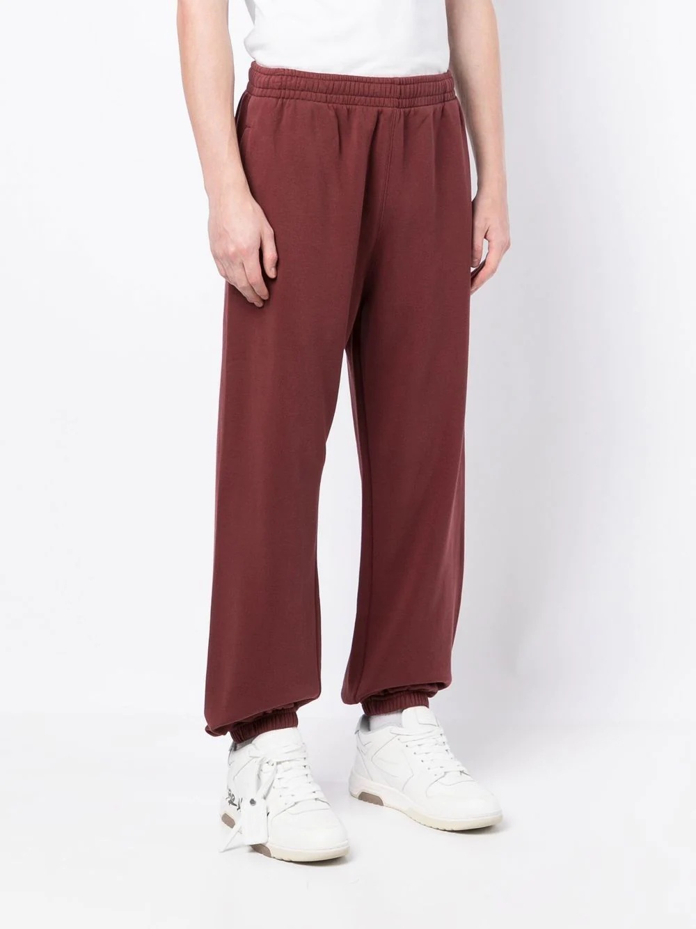 Arrows-print straight-leg track pants - 6