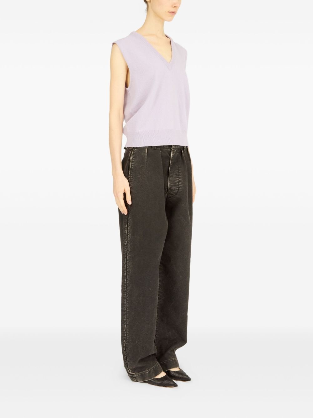 knitted vest - 3