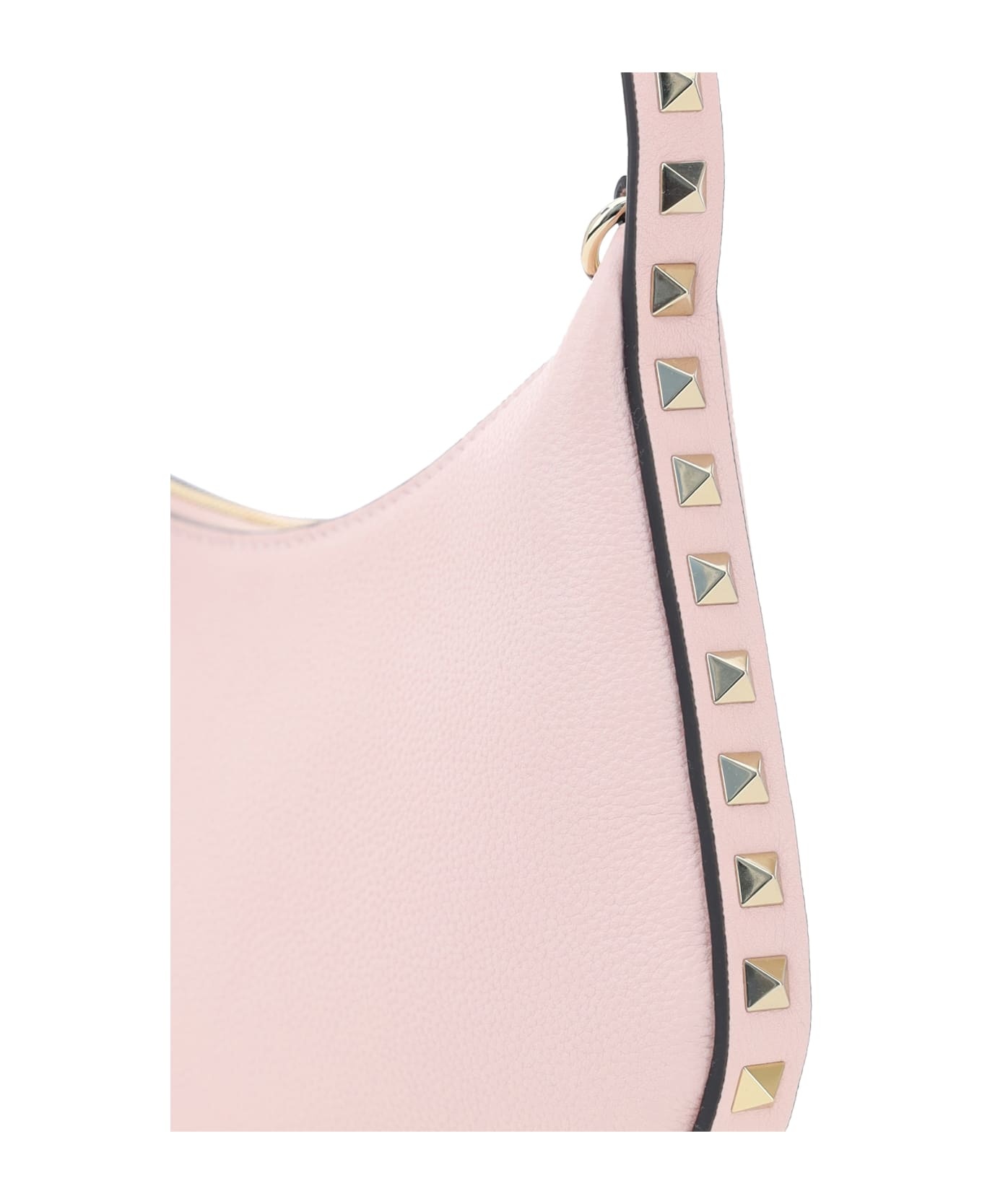 Valentino Garavani Rockstud Mini Hobo Shoulder Bag - 4