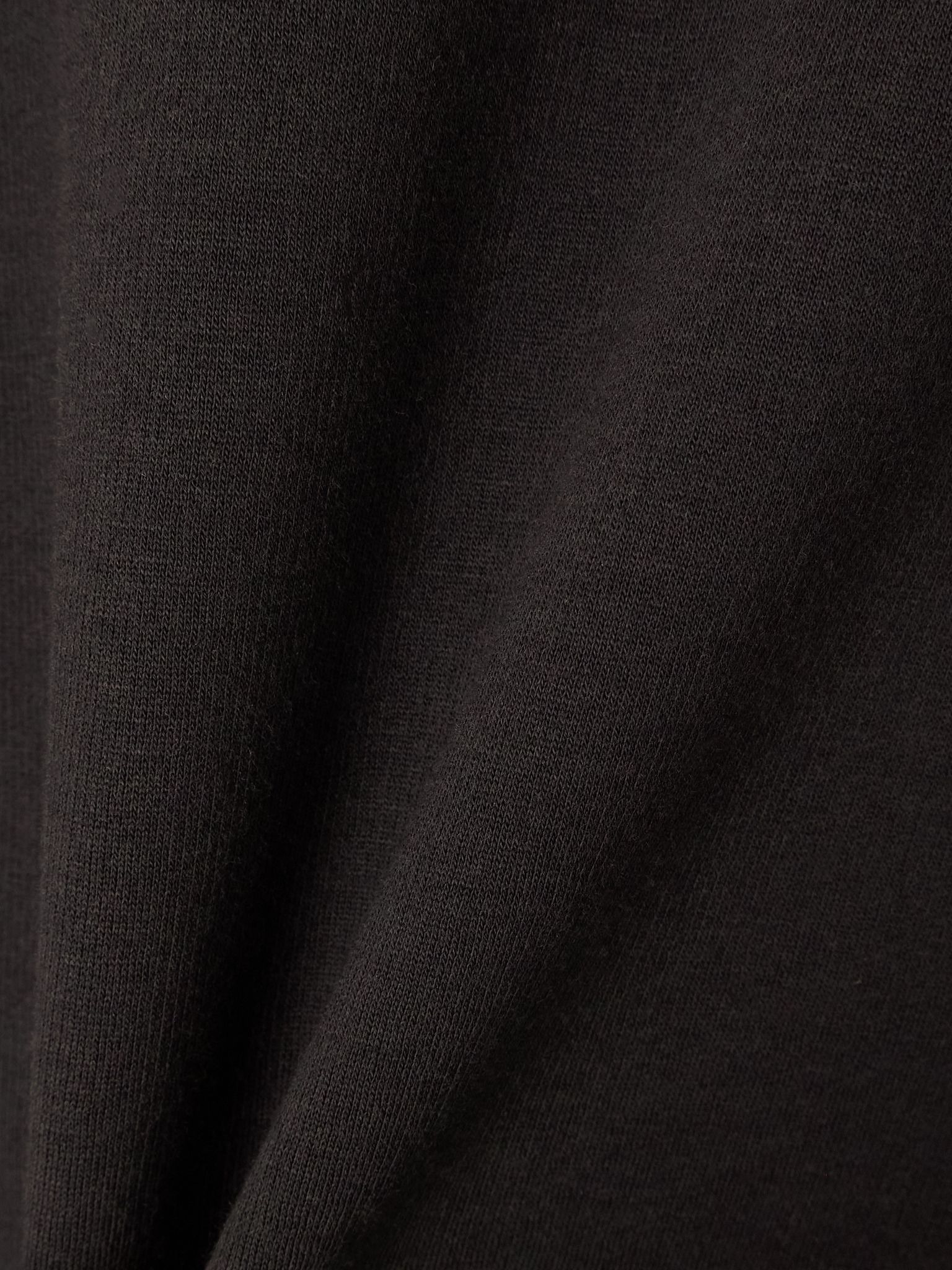 Wool and cotton-blend zip-up sweater Dark brown - 5