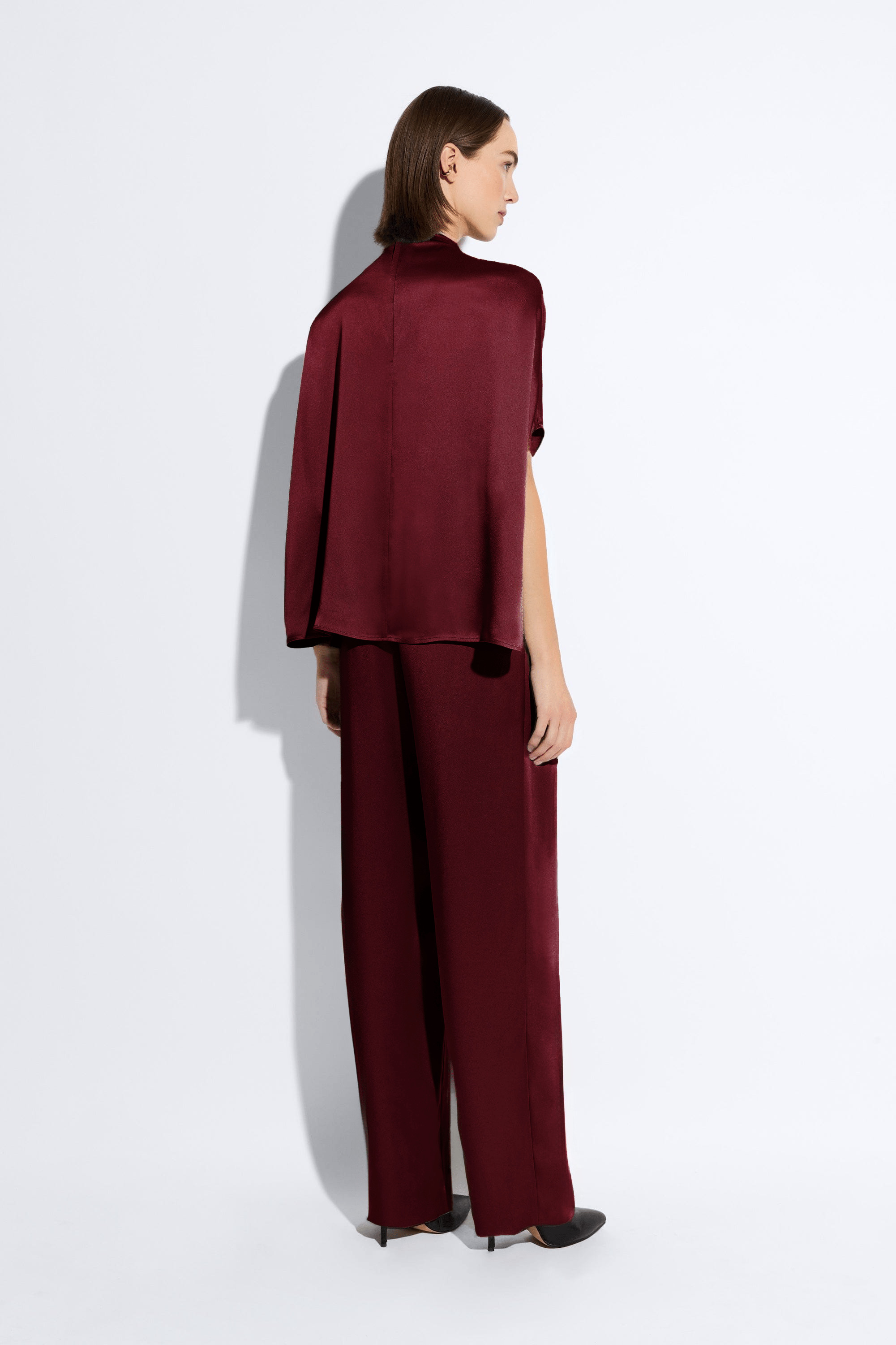 Satin Cape Tee - 3