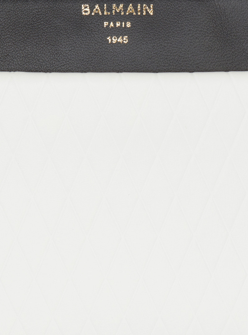 1945 Soft zipped mini bag in embossed leather 7