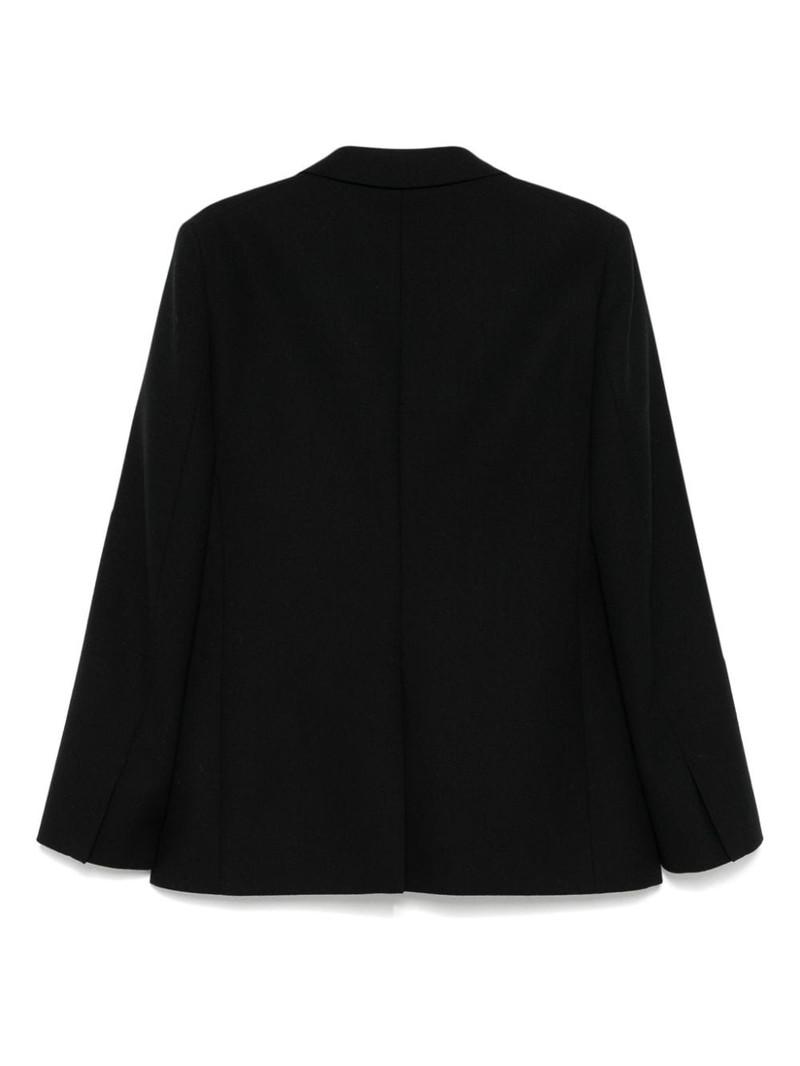 Jil Sander wool canvas blazer outlook