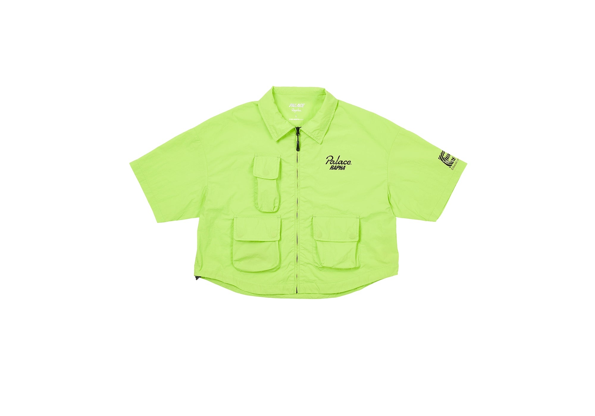 PALACE RAPHA EF EDUCATION FIRST WOMEN'S TECHNICAL SHIRT YELLOW - 1