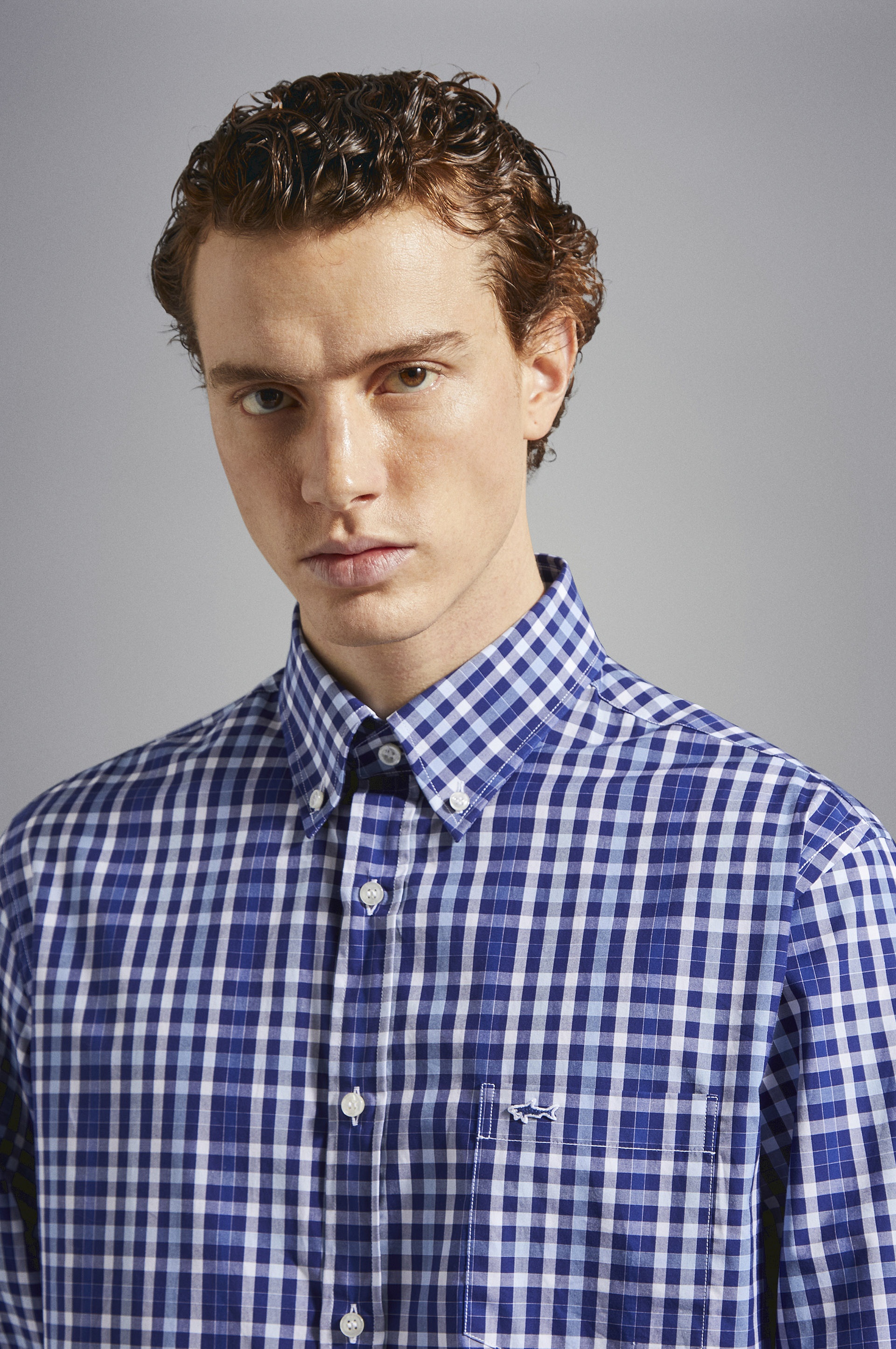 MULTICOLOUR CHECK COTTON SHIRT - 4