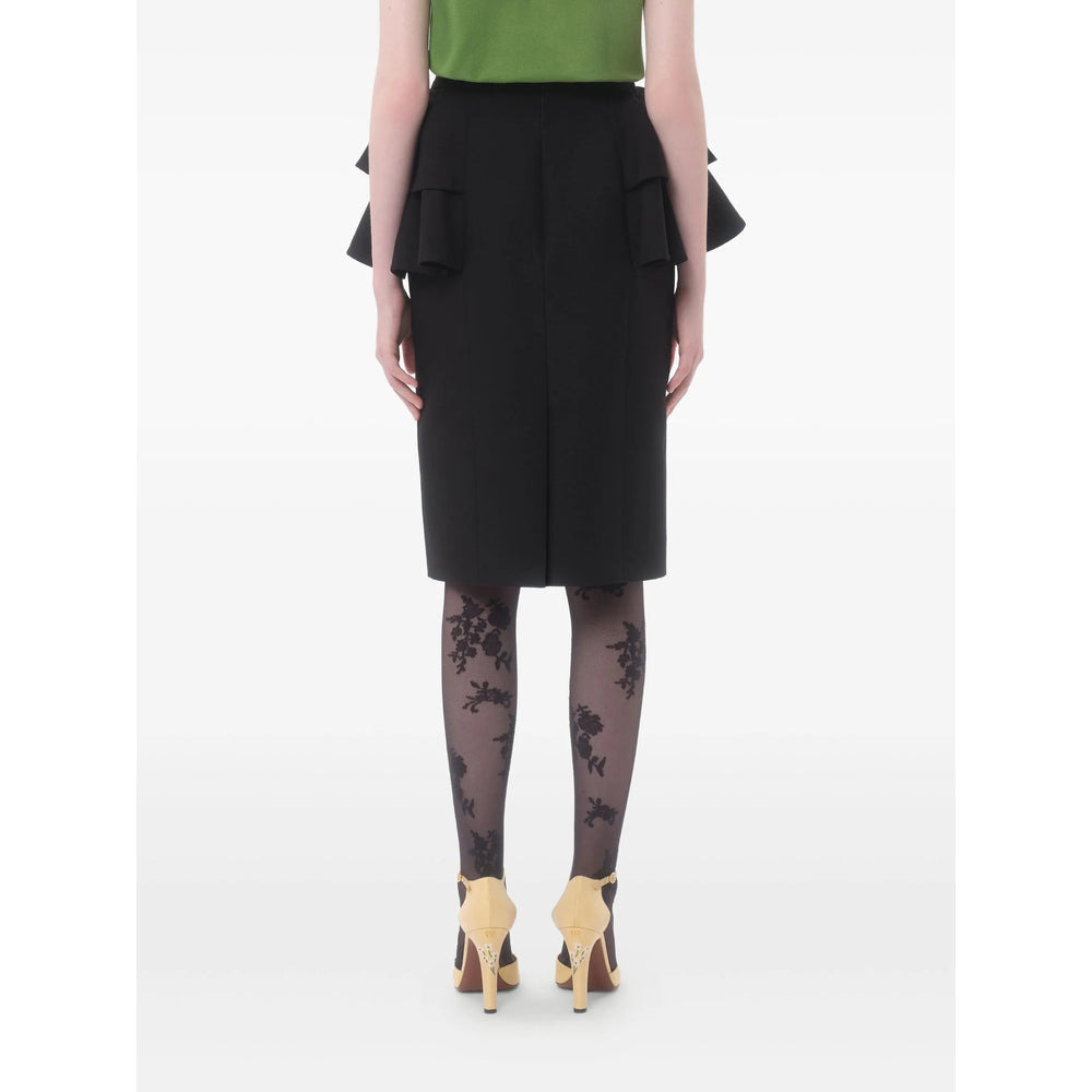 Valentino Black Skirts - Straight Skirts Women - 5