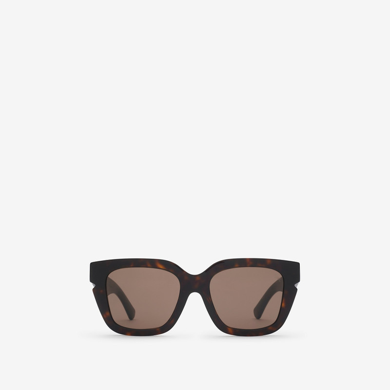 Inlaid Check Square Sunglasses 1