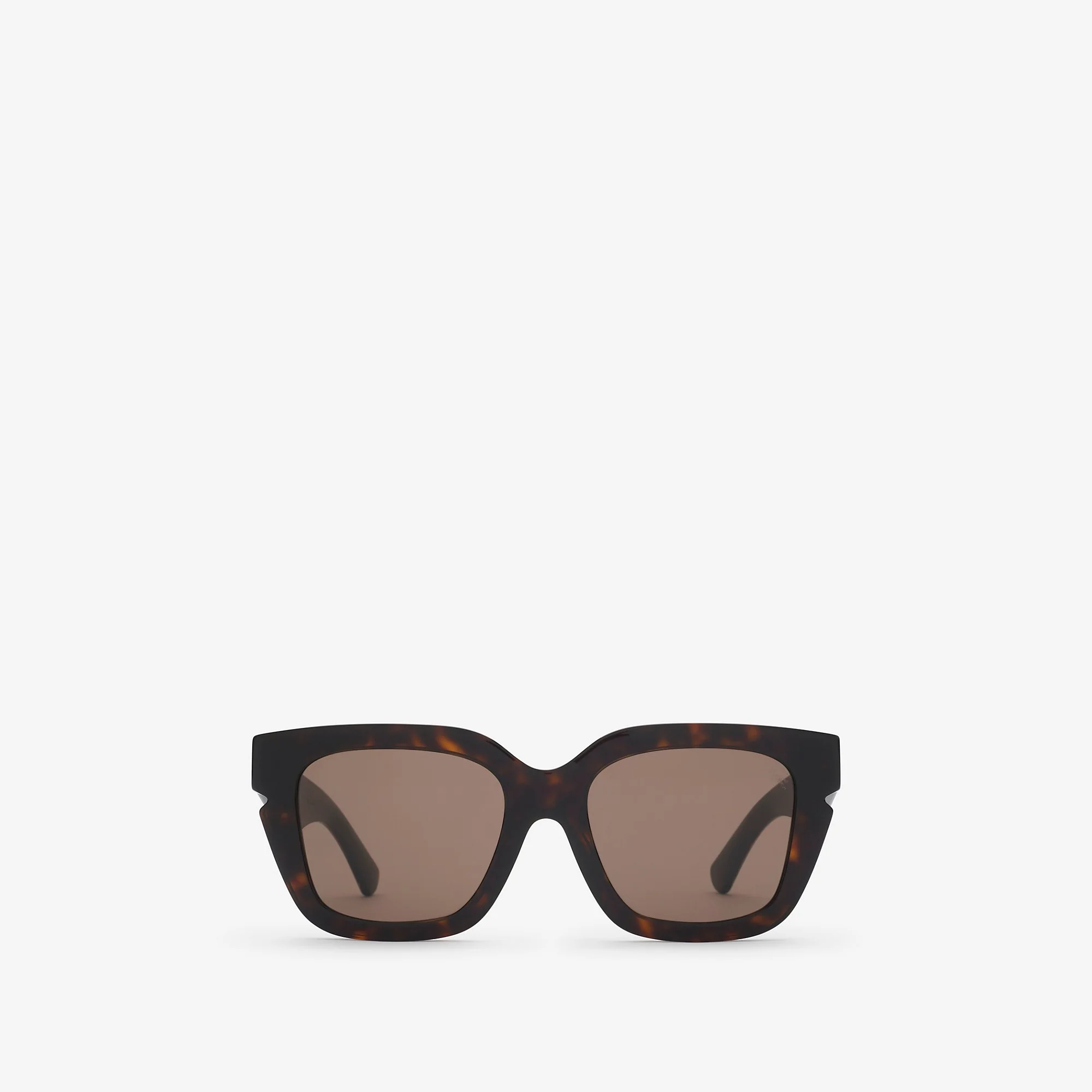 Inlaid Check Square Sunglasses - 1