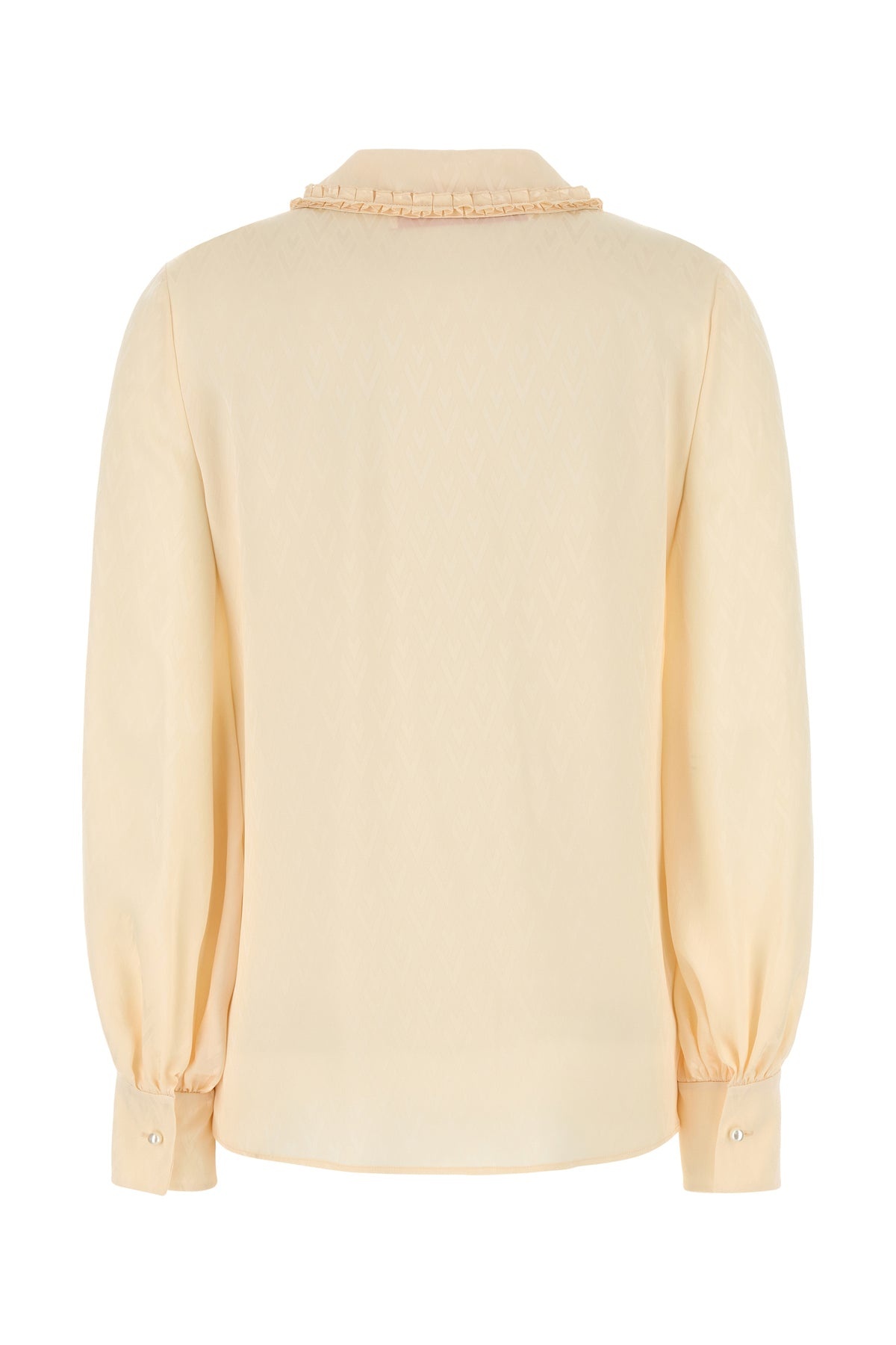 Cream silk shirt - 2