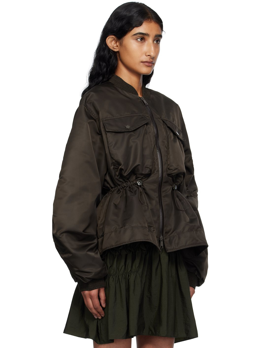 Brown Birdie Bomber Jacket - 2