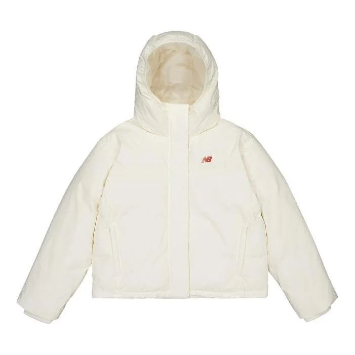 New Balance Puffer Down Jacket 'White' NPD43212 - 1