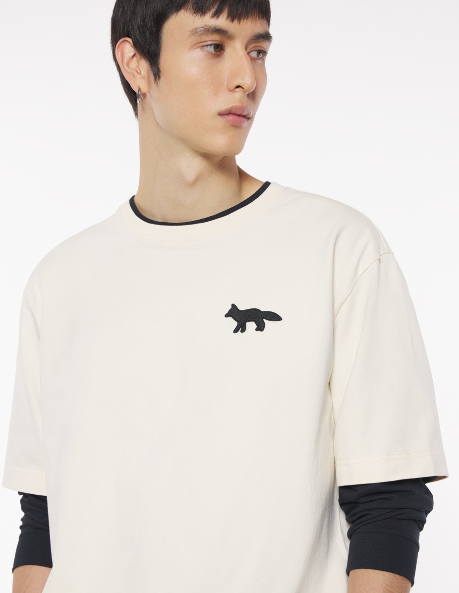 CNY PROFILE FOX SNAKE OVERSIZED TEE-SHIRT - 4