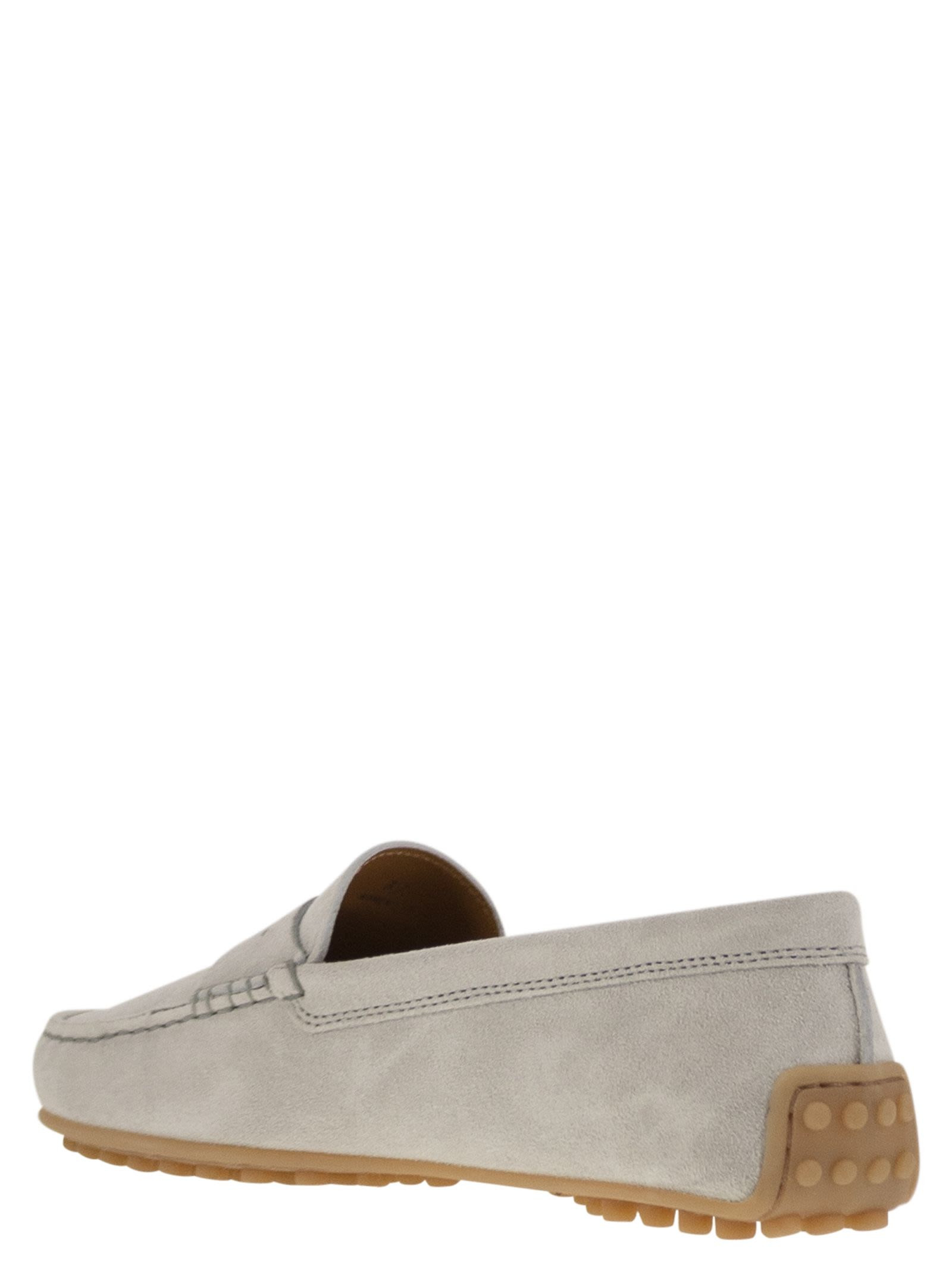 Tod's Women City Gommino Suede Loafer - 3