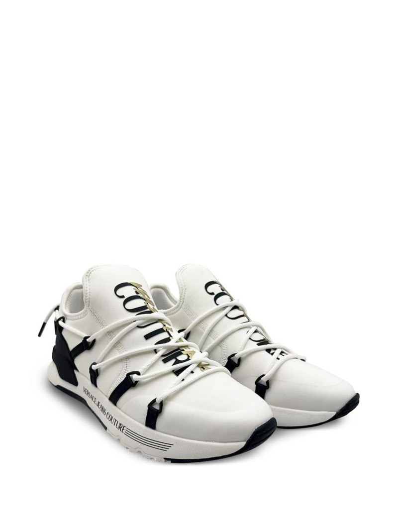 VERSACE JEANS COUTURE logo-print sneakers outlook