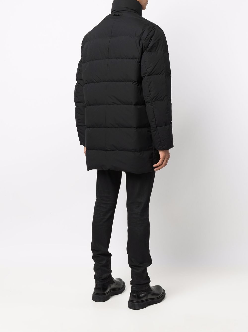 quilted puffer coat - 4