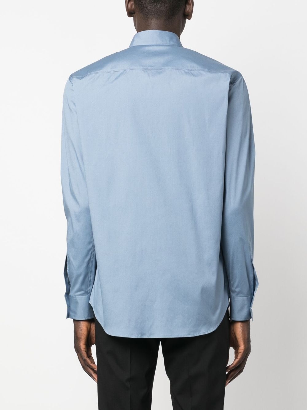 long-sleeved cotton shirt - 4