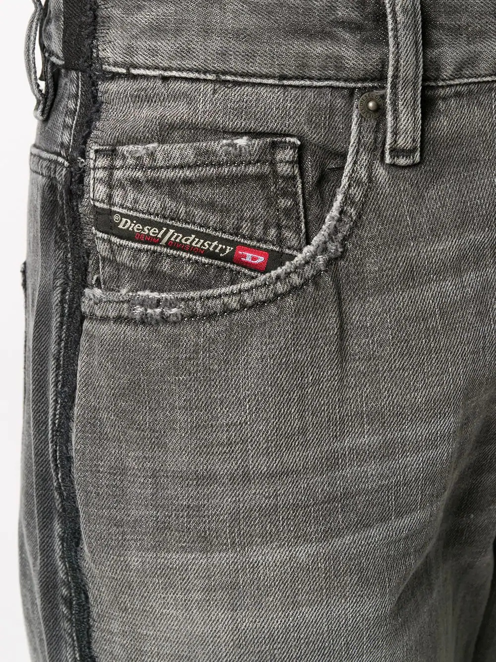 D-Reggy straight-leg jeans  - 5