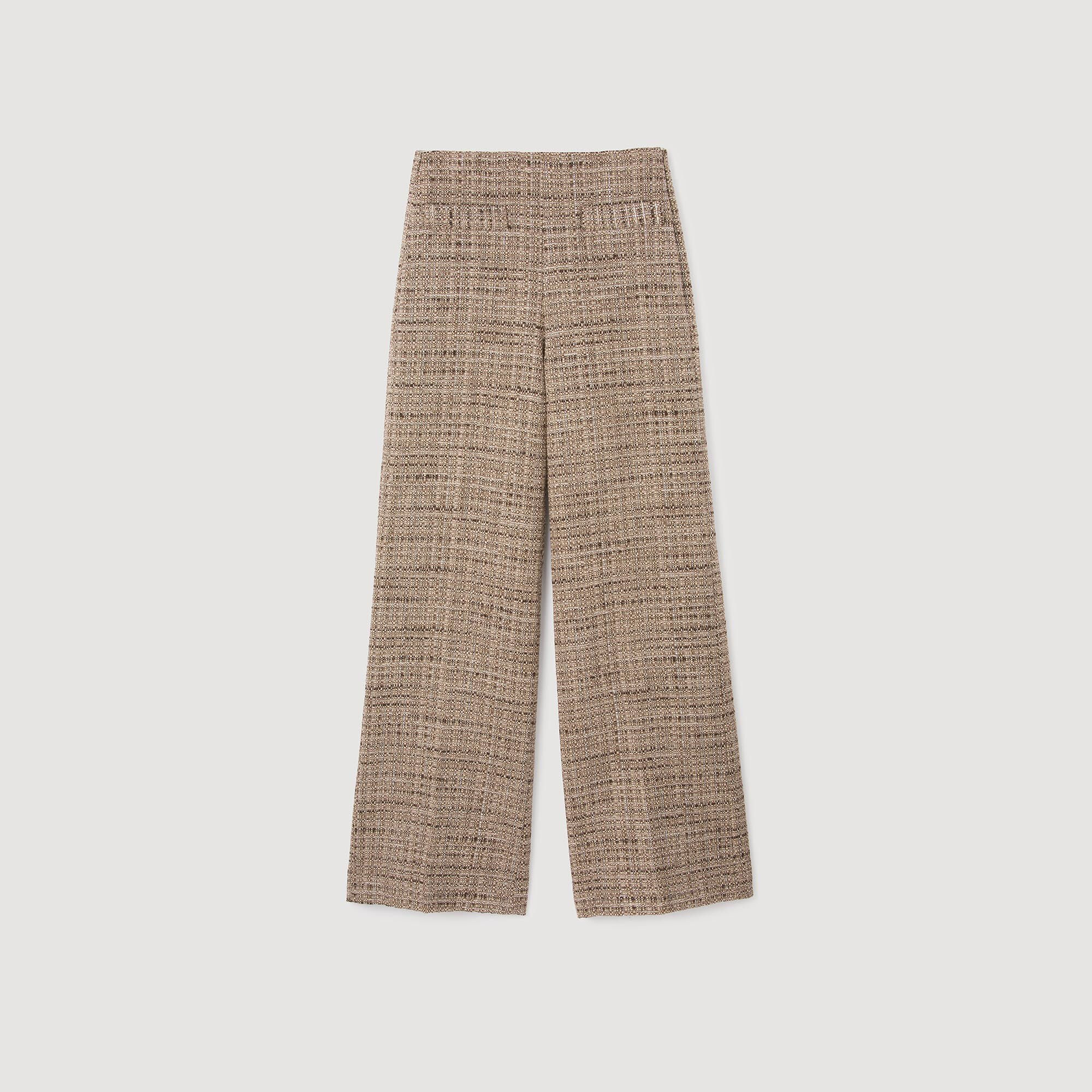 DECORATIVE TWEED TROUSERS - 6
