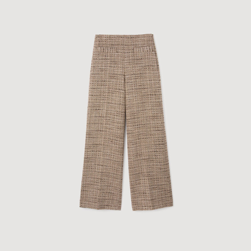 DECORATIVE TWEED TROUSERS 1