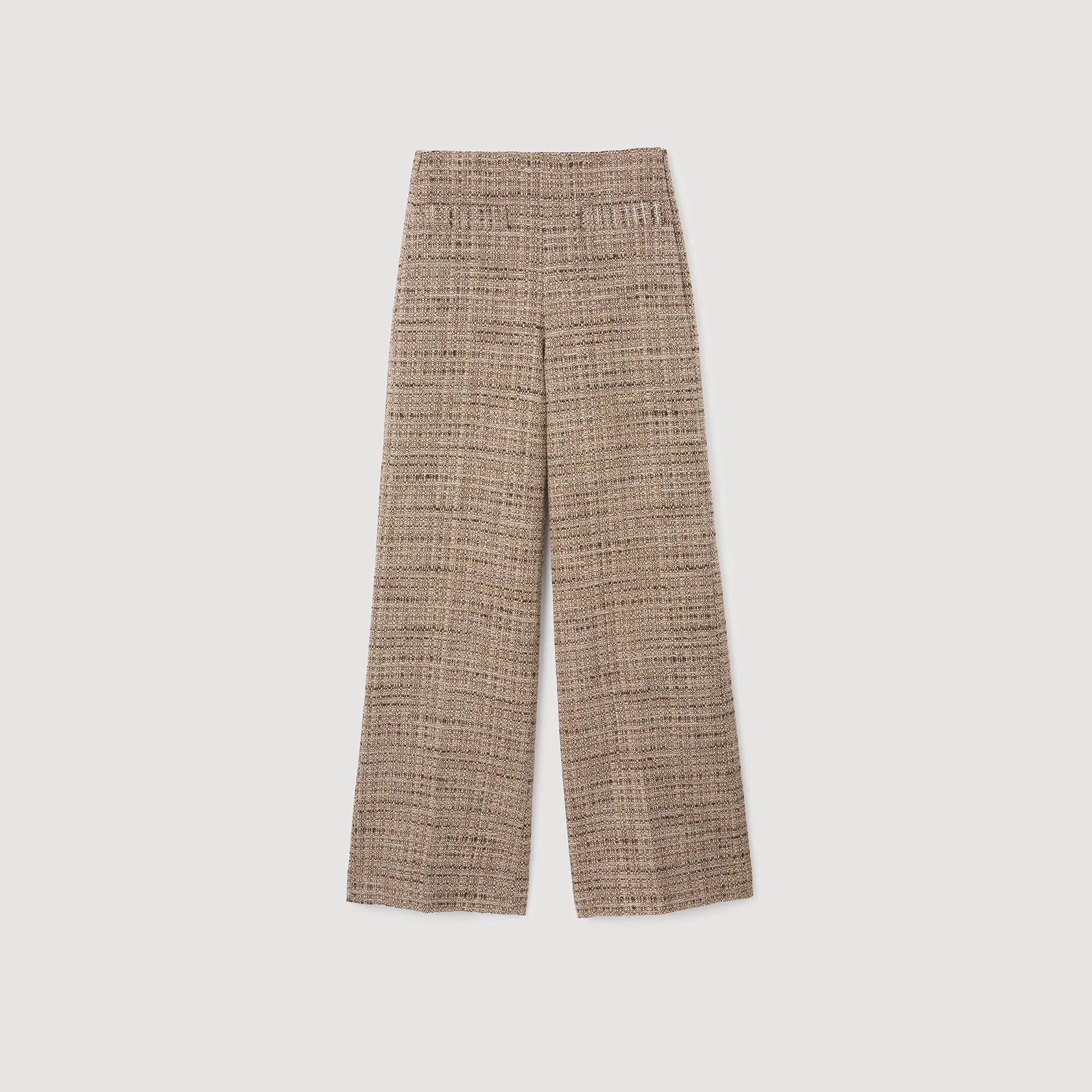 DECORATIVE TWEED TROUSERS - 1