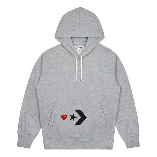 COMME des GARCONS PLAY x 반대 놀이 함께 까마귀 'Grey'AE-T304-051-1 - 1