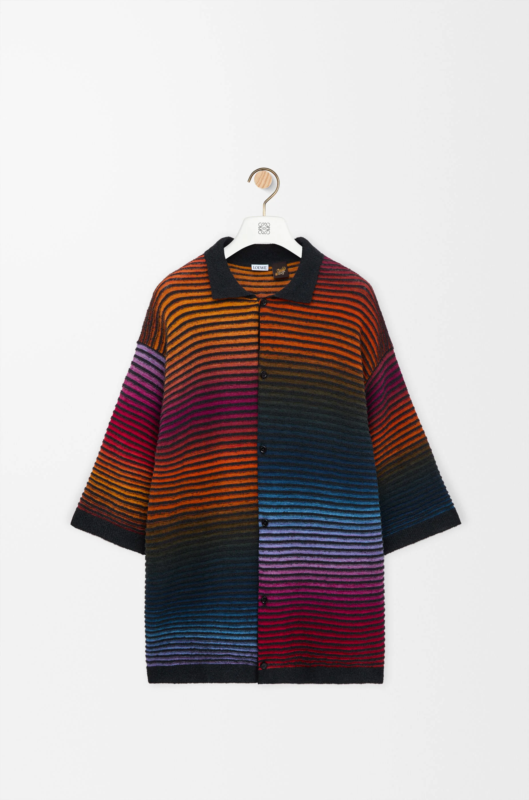 Short sleeve shirt in cotton blend - 1