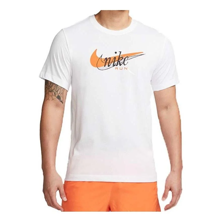 Nike Dri-FIT Running T-Shirt 'White' FD0125-100 - 1