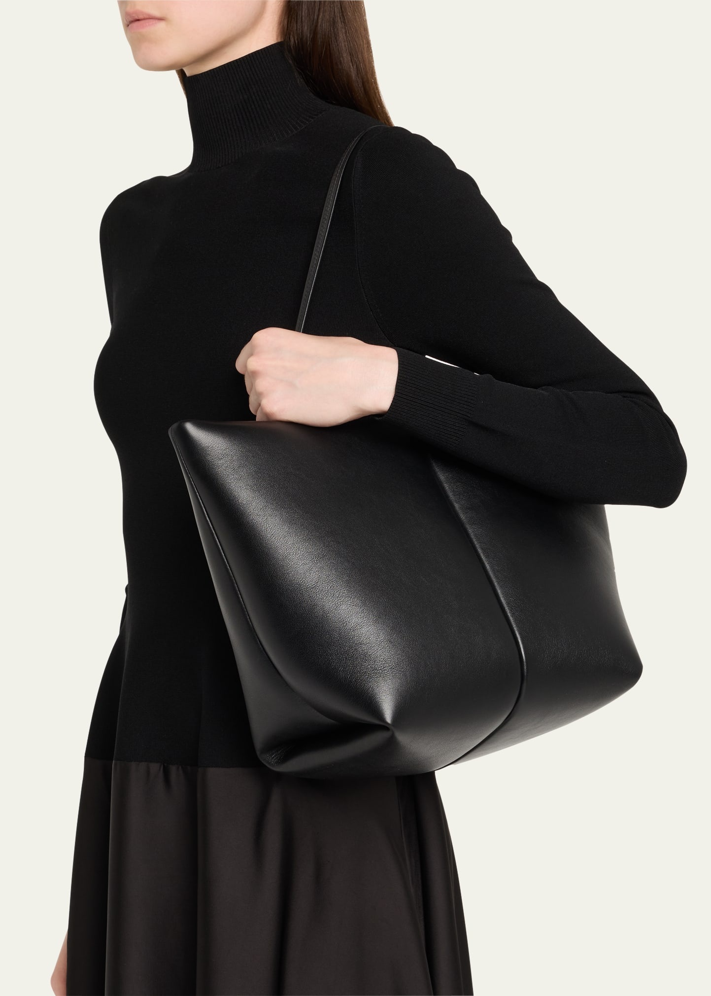 Boulevard Medium Padded Leather Tote Bag - 2