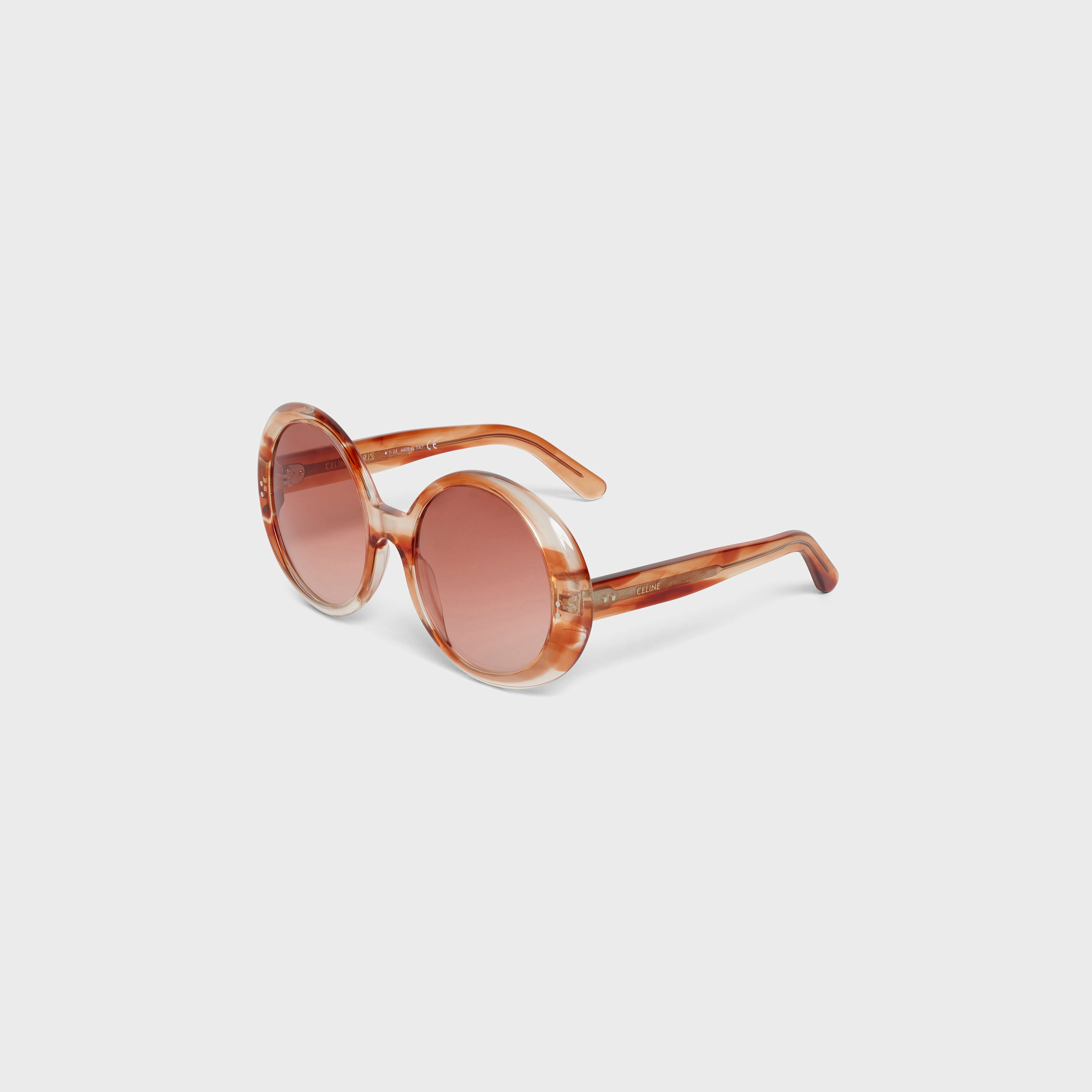 ROUND S065 SUNGLASSES IN ACETATE - 2