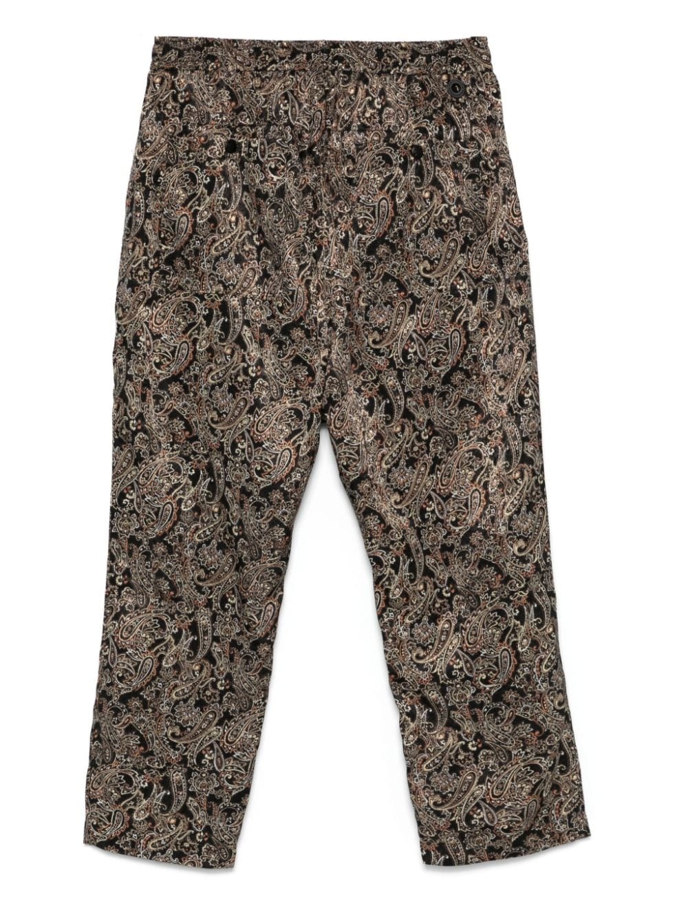 paisley tapered trousers - 2